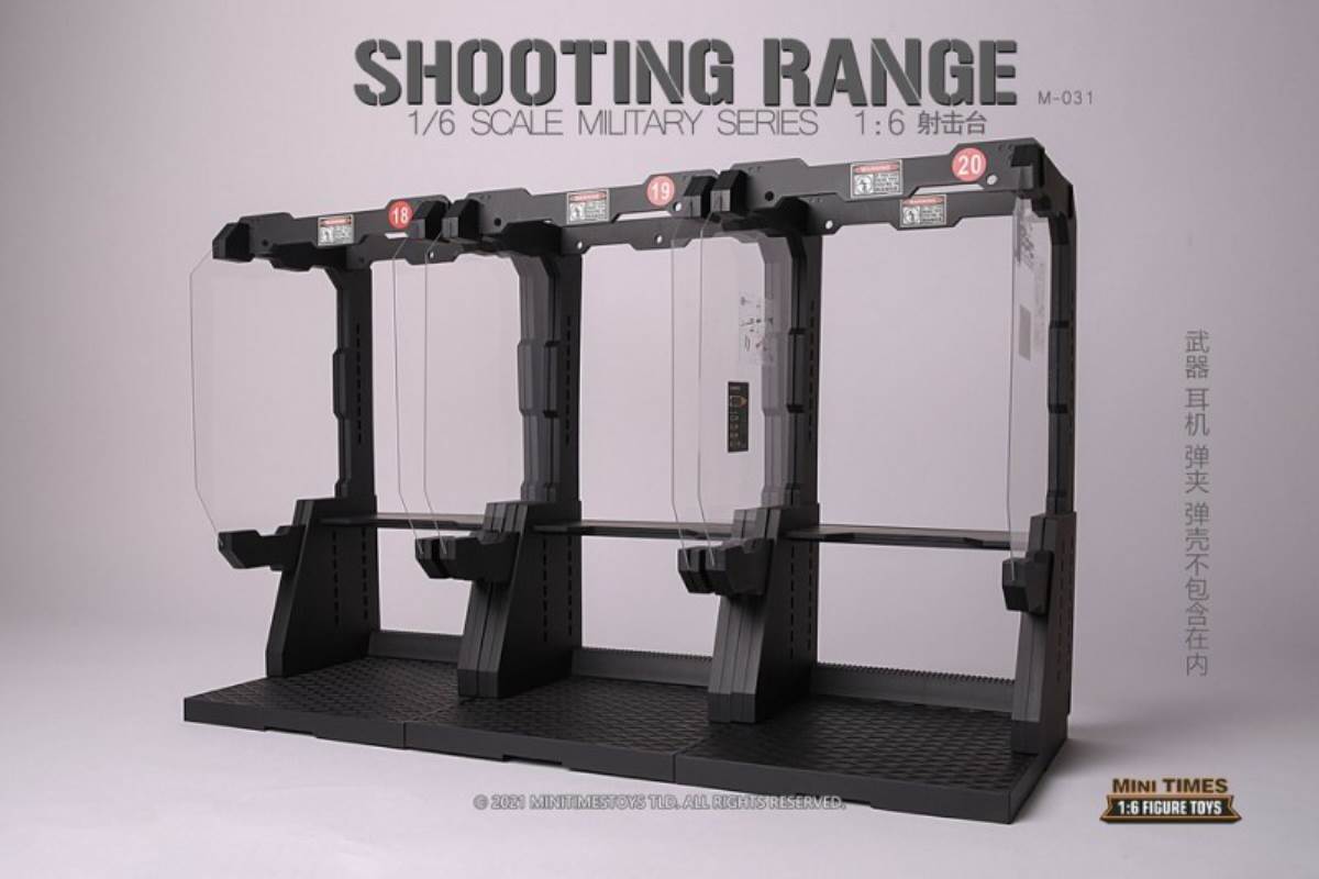Soldier shooting platform scene 1/6