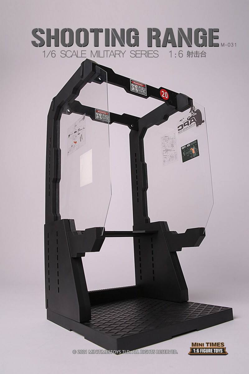 Soldier shooting platform scene 1/6