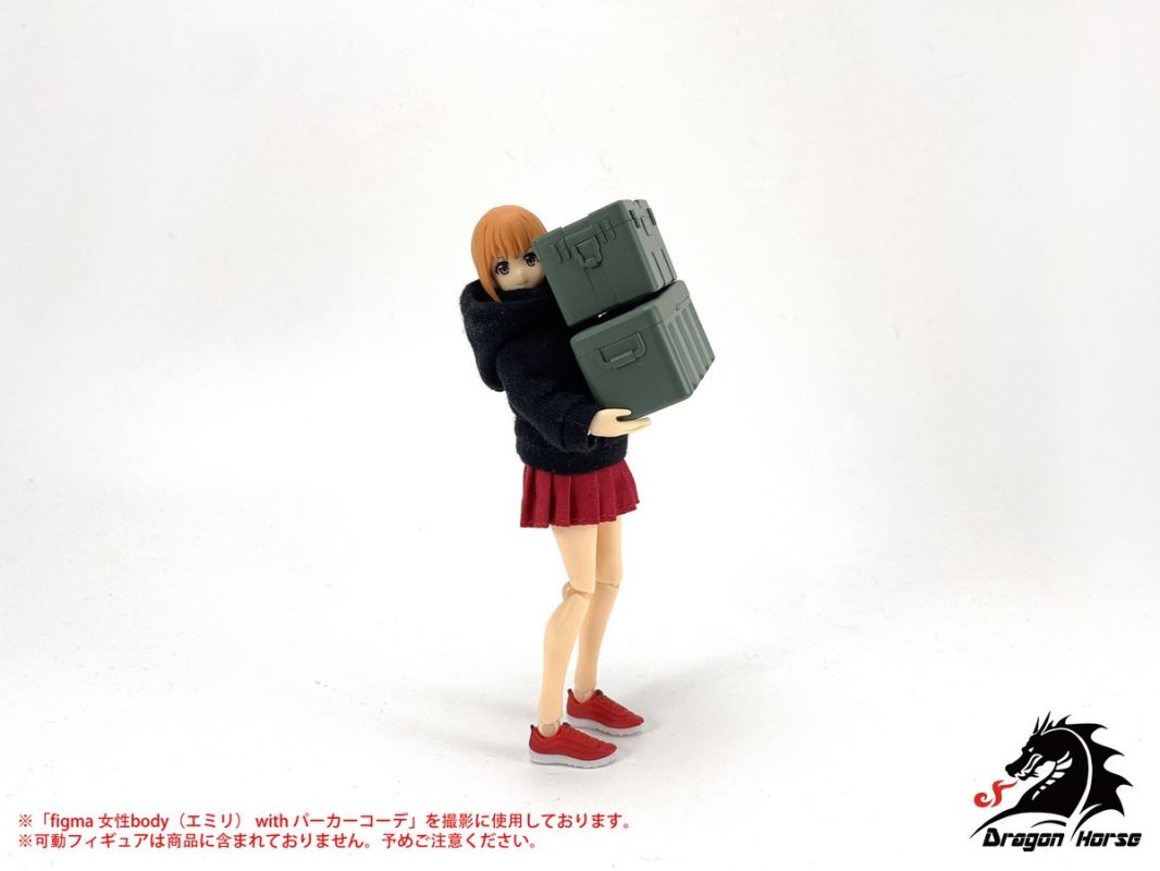 Box Weapon Case Set A (DH-E003) 1/12