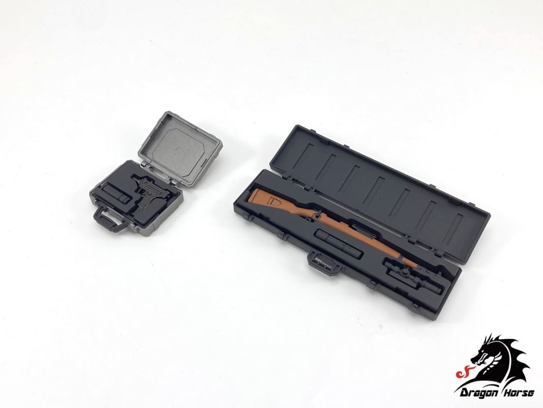 Box Weapon Case Set A (DH-E003) 1/12