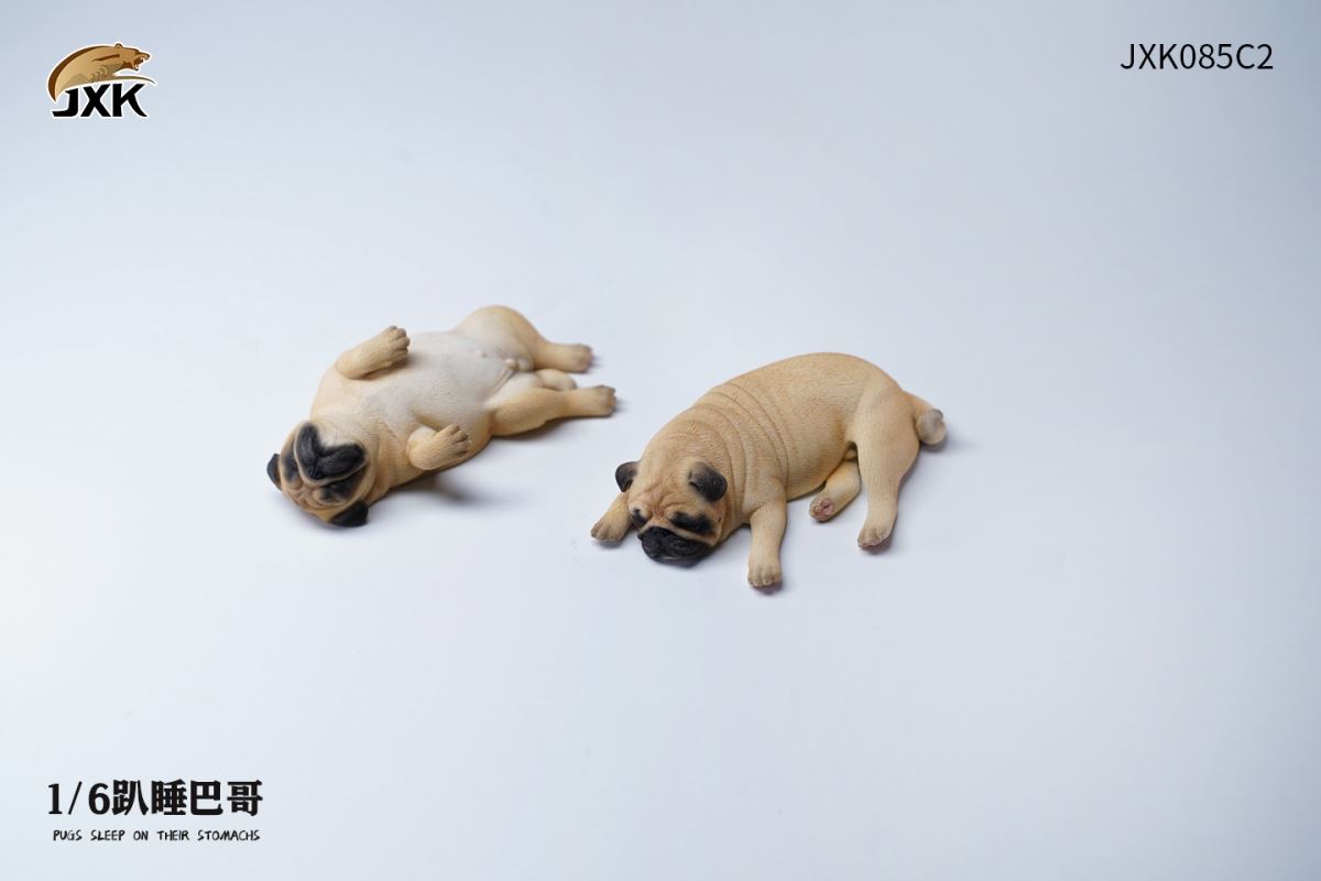 Sleeping Pug (JXK085) 1/6