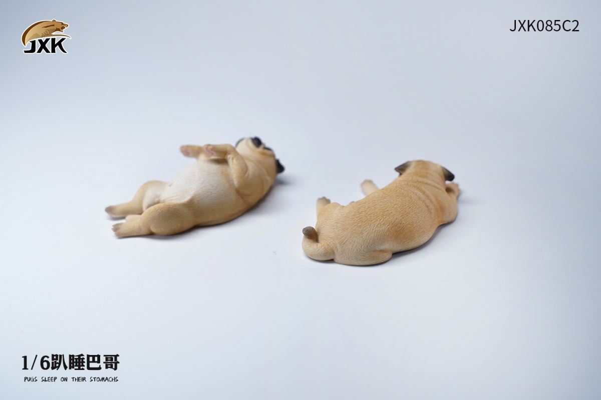 Sleeping Pug (JXK085) 1/6