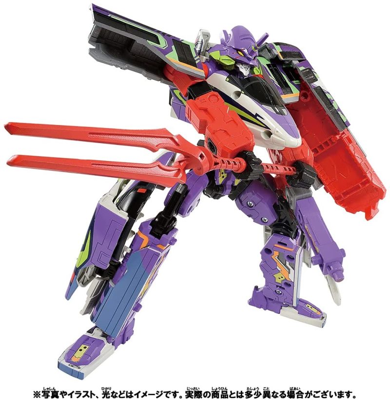 Transformed Robo Shinkansen Z Mimiskay TYPE EVA