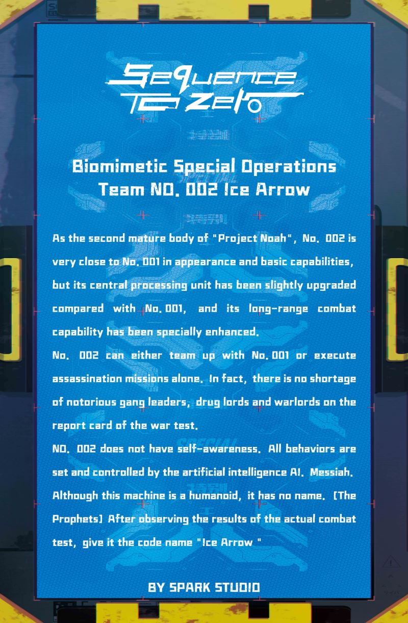 Biomimetic Special Operations Team NO.002 Ice Arrow (STZ002) 1/6