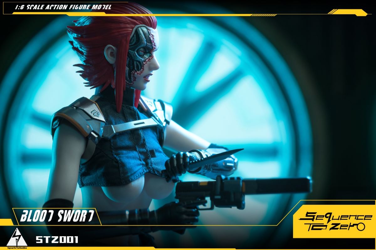 Biomimetic Special Operations Team NO.001 Blood Sword (STZS001) 1/6