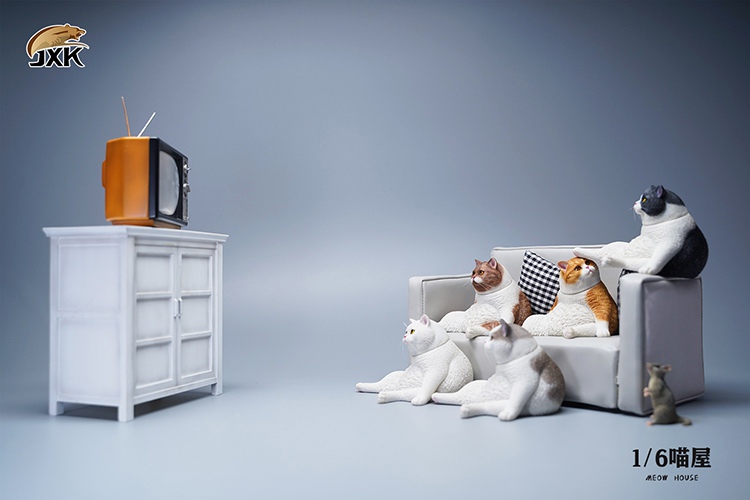 Meow House JXK087A TV/Cabinet/Sofa scene 1/6