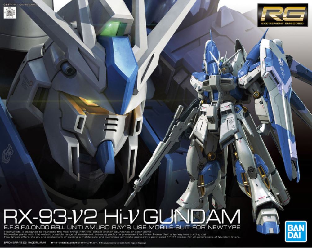 RG 1/144 RX-93-V2 Hi-V Gundam