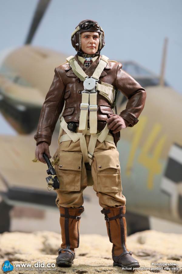 World War II ace pilot African Star  -Marseiu & Scene
