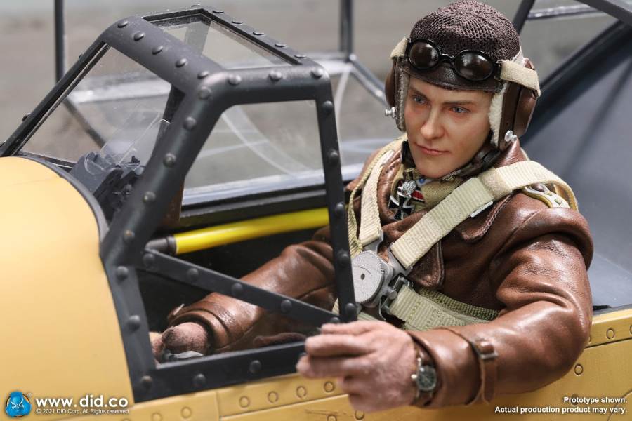 World War II ace pilot African Star  -Marseiu & Scene