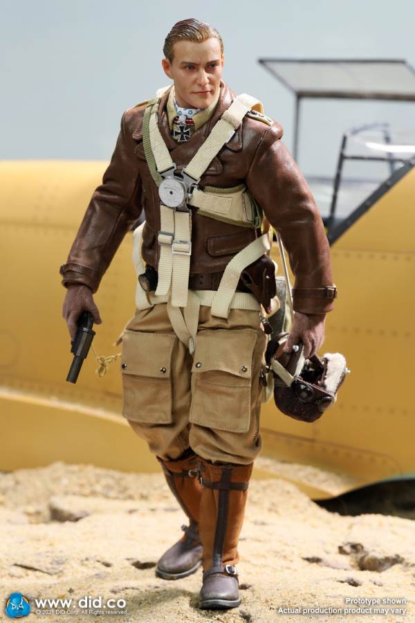 World War II ace pilot African Star  -Marseiu & Scene