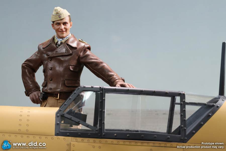 World War II ace pilot African Star  -Marseiu & Scene