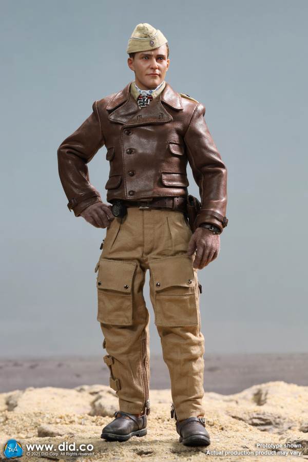World War II ace pilot African Star  -Marseiu & Scene