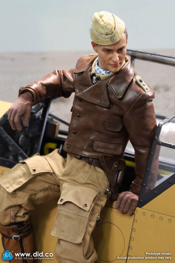 World War II ace pilot African Star  -Marseiu & Scene