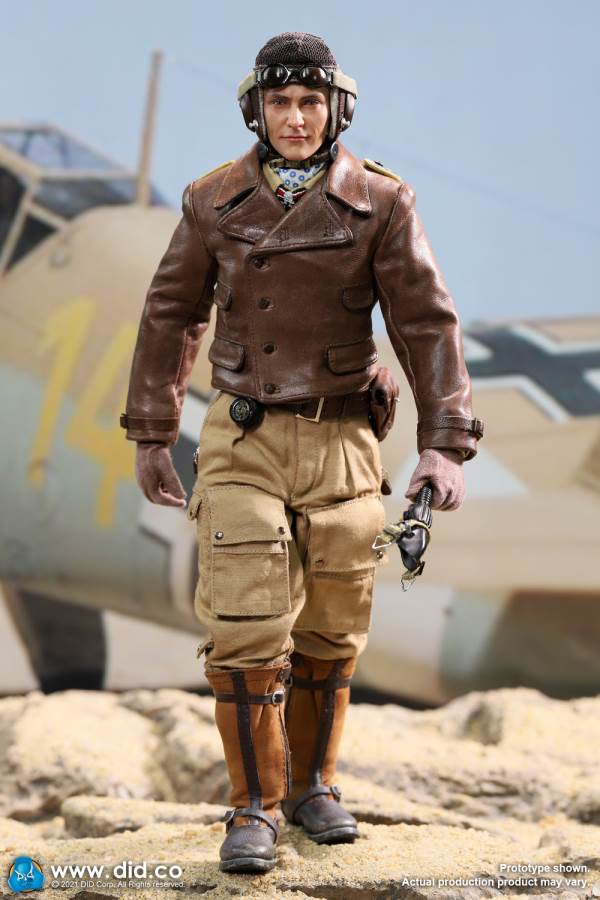 World War II ace pilot African Star  -Marseiu & Scene