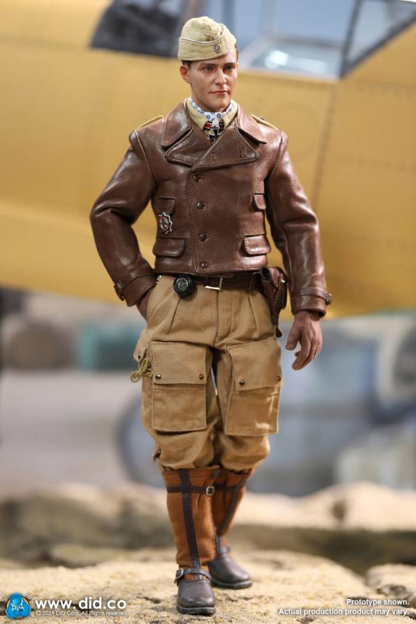 World War II ace pilot African Star  -Marseiu & Scene