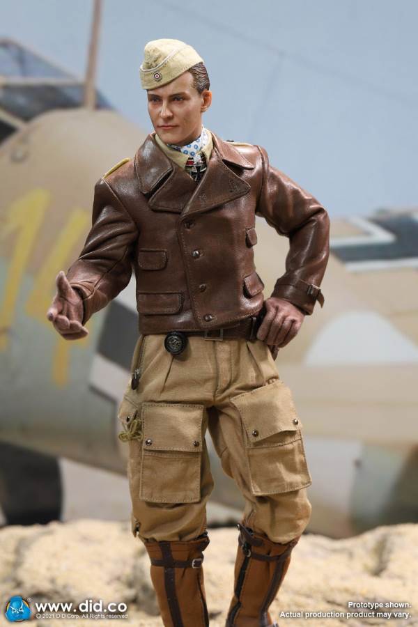 World War II ace pilot African Star  -Marseiu & Scene