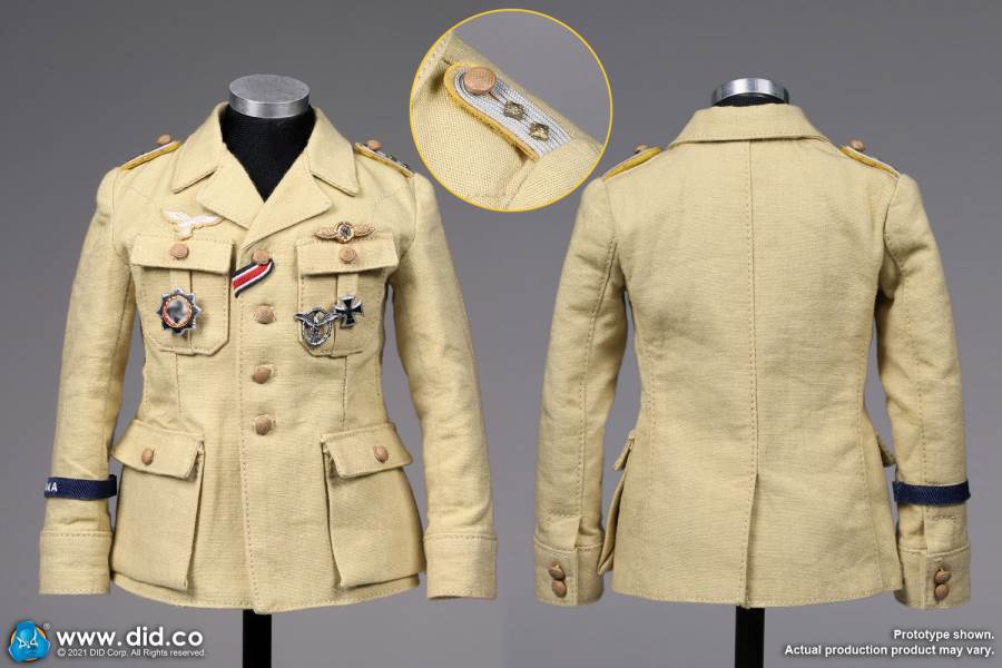 World War II ace pilot African Star  -Marseiu & Scene
