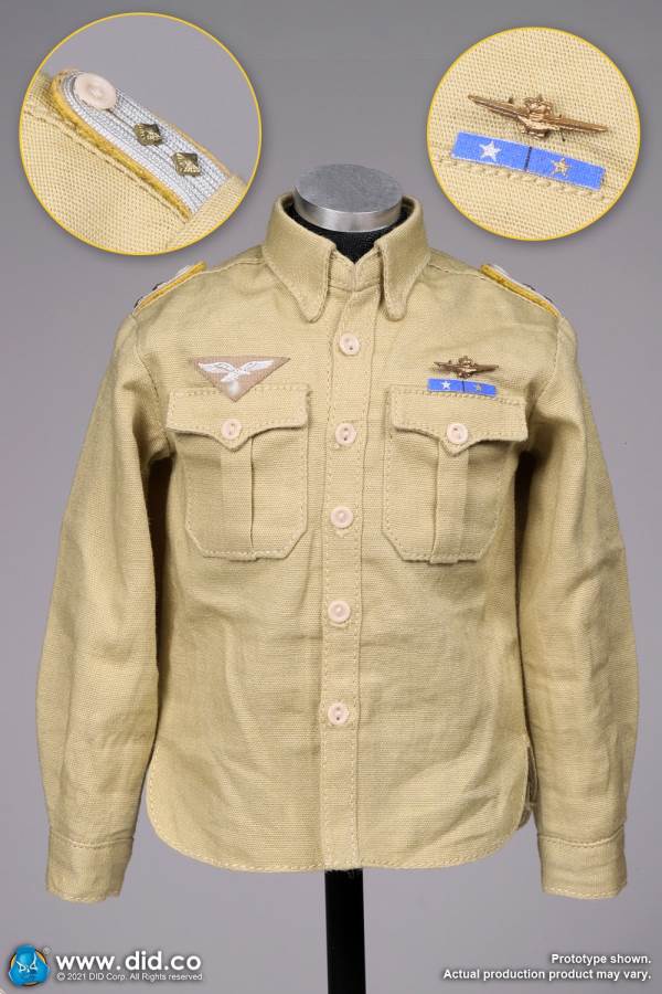 World War II ace pilot African Star  -Marseiu & Scene
