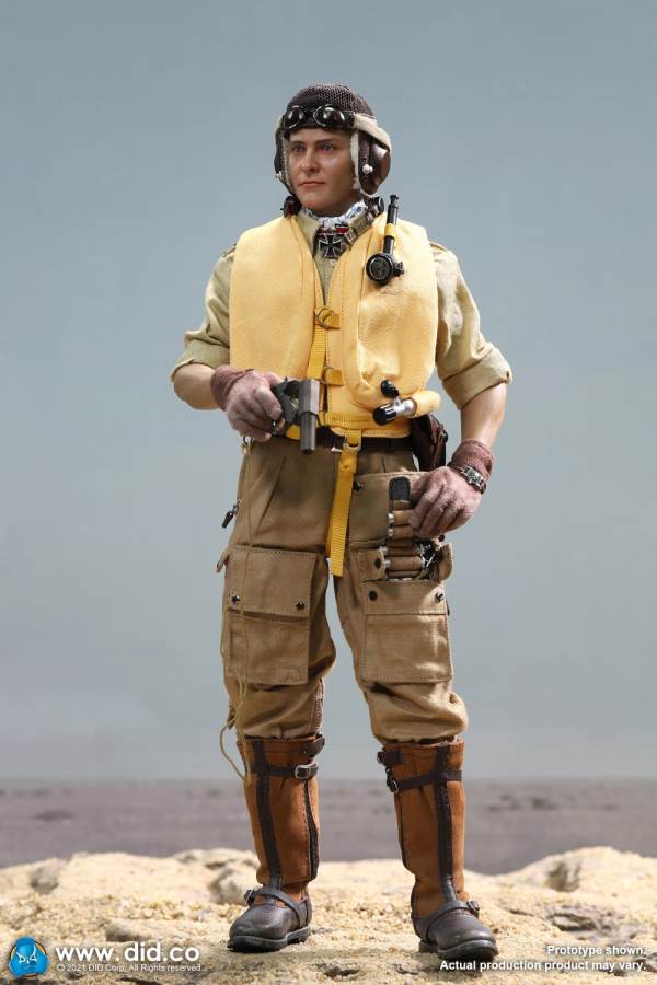 World War II ace pilot African Star  -Marseiu & Scene