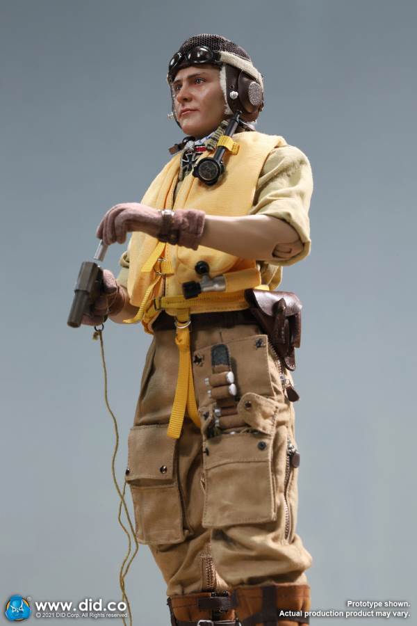 World War II ace pilot African Star  -Marseiu & Scene