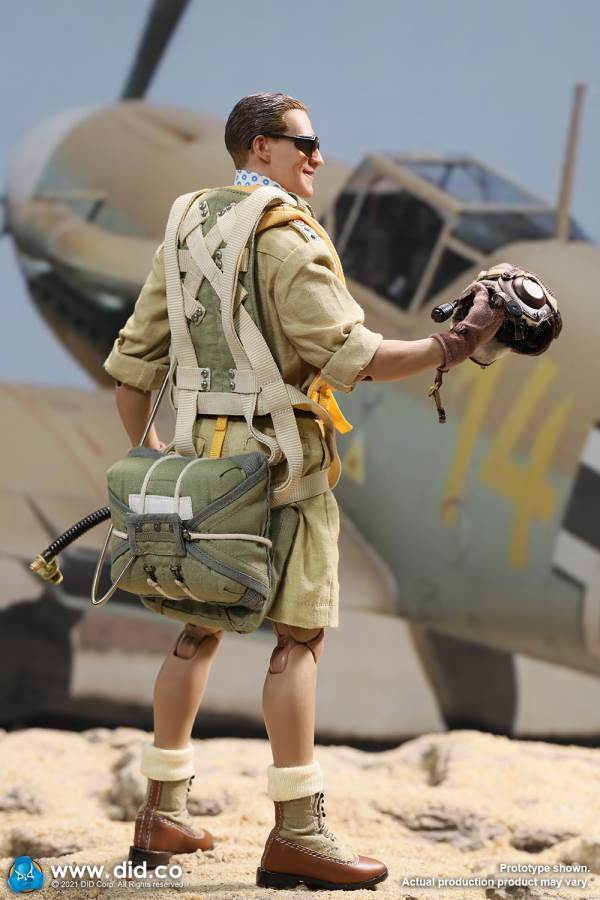 World War II ace pilot African Star  -Marseiu & Scene