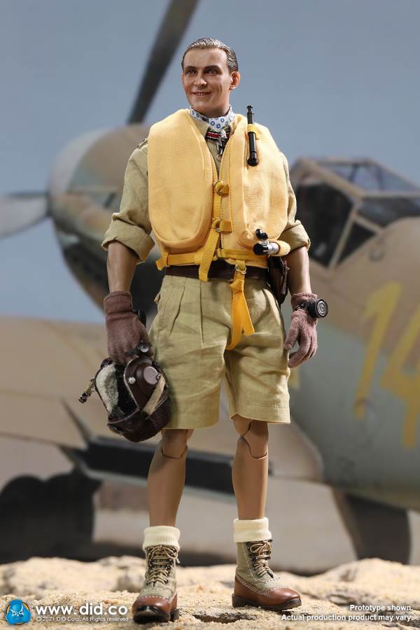 World War II ace pilot African Star  -Marseiu & Scene