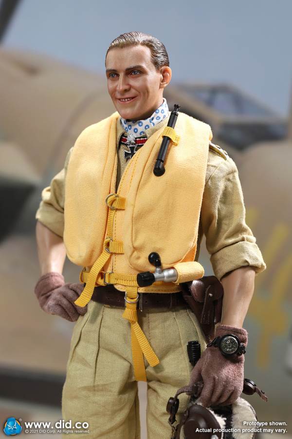 World War II ace pilot African Star  -Marseiu & Scene