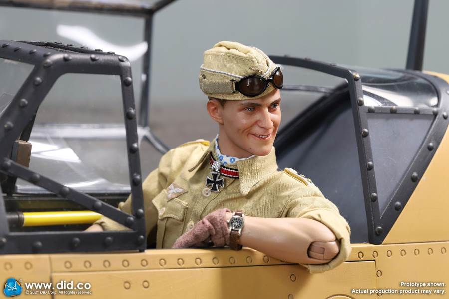 World War II ace pilot African Star  -Marseiu & Scene