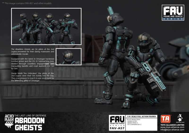 FAV-A57 Abaddon Gheists 1/18