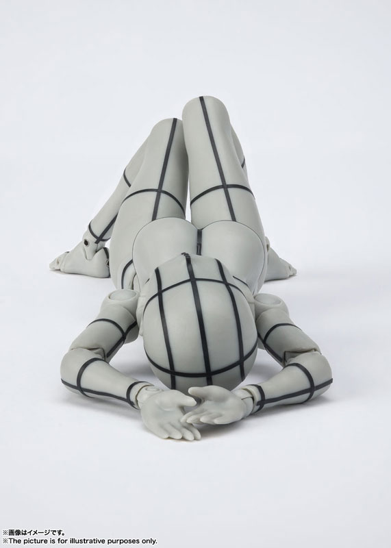 S.H.Figuarts Body-chan -Kentaro Yabuki- Wire frame (Gray Color Ver.)