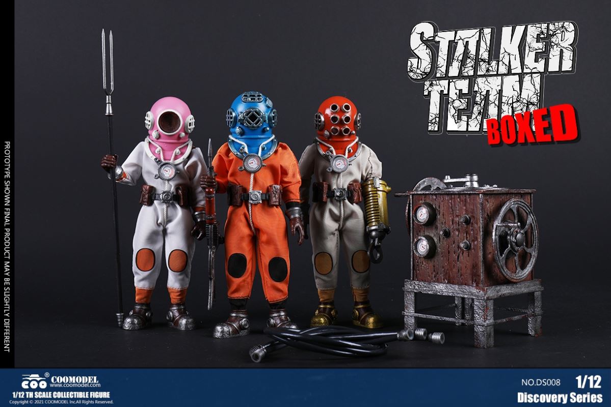 Discovery-Sneak Team. Chuck, Sam, Walson (Bronze Edition/Color Edition) 1/12