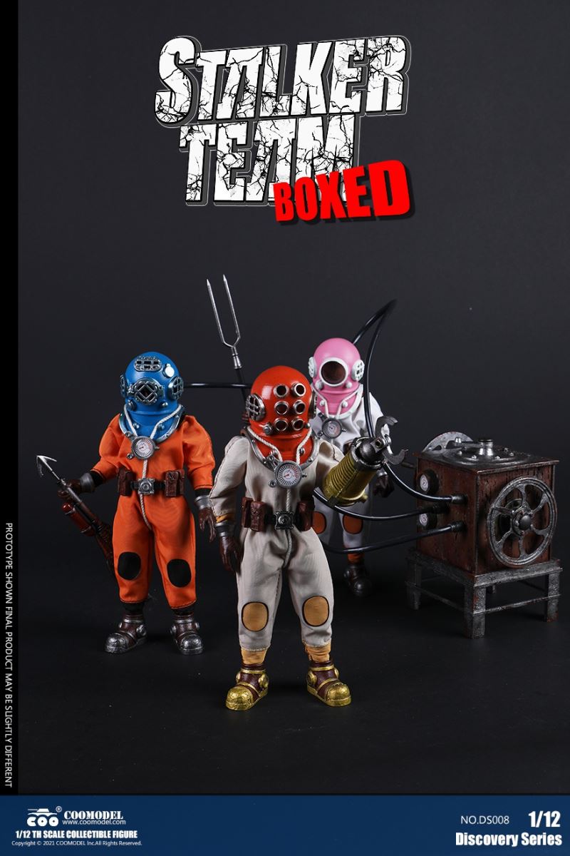 Discovery-Sneak Team. Chuck, Sam, Walson (Bronze Edition/Color Edition) 1/12
