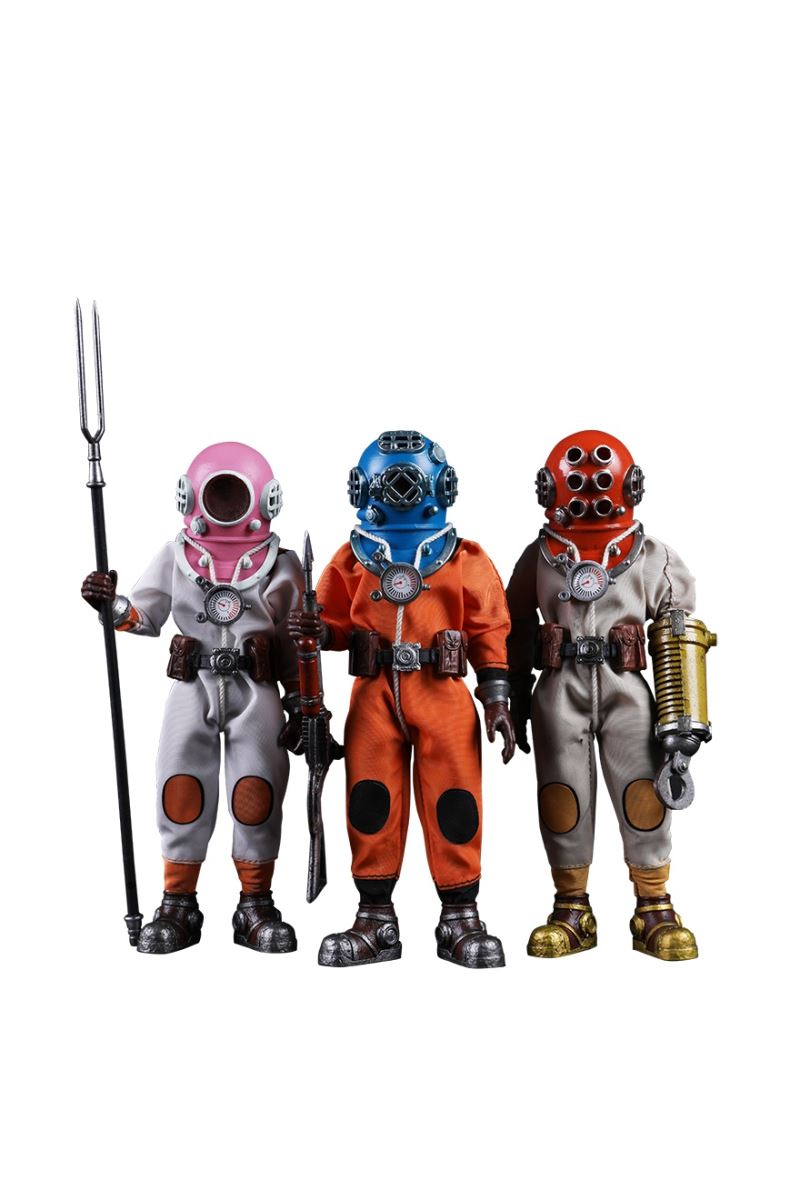 Discovery-Sneak Team. Chuck, Sam, Walson (Bronze Edition/Color Edition) 1/12