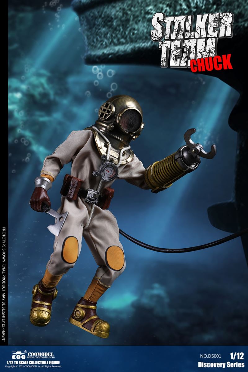 Discovery-Sneak Team. Chuck, Sam, Walson (Bronze Edition/Color Edition) 1/12