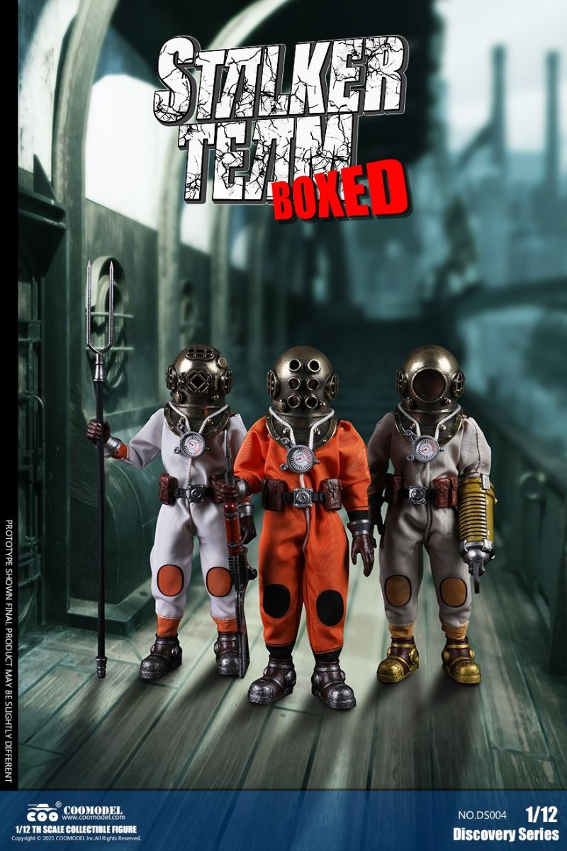 Discovery-Sneak Team. Chuck, Sam, Walson (Bronze Edition/Color Edition) 1/12