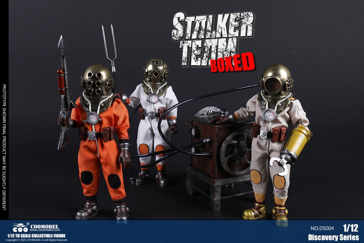 Discovery-Sneak Team. Chuck, Sam, Walson (Bronze Edition/Color Edition) 1/12