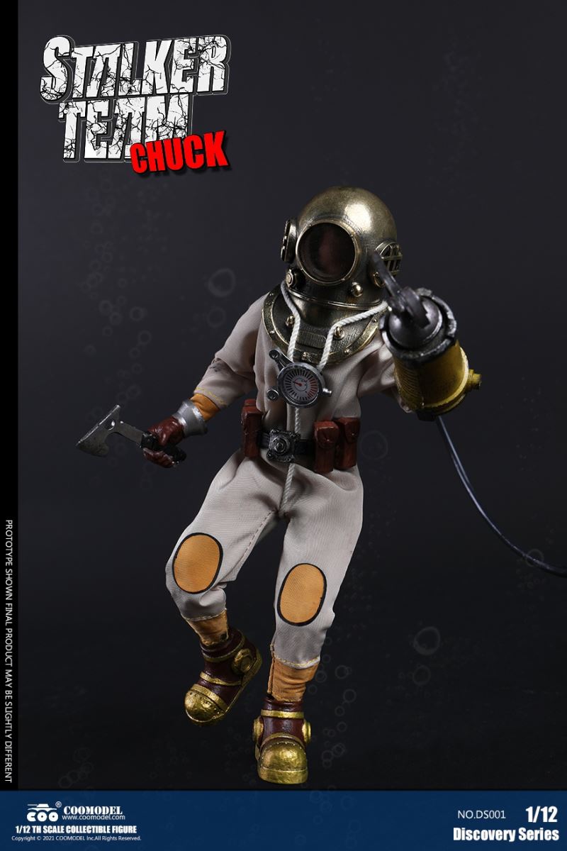 Discovery-Sneak Team. Chuck, Sam, Walson (Bronze Edition/Color Edition) 1/12