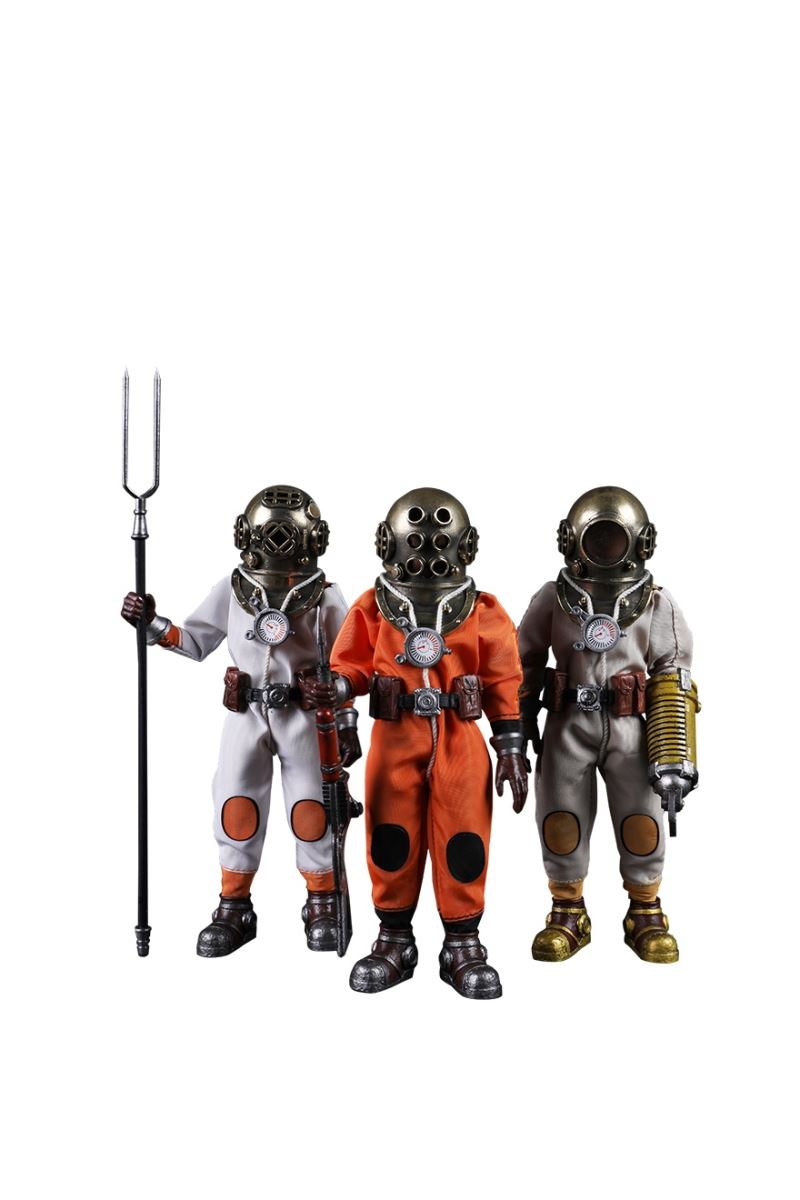 Discovery-Sneak Team. Chuck, Sam, Walson (Bronze Edition/Color Edition) 1/12