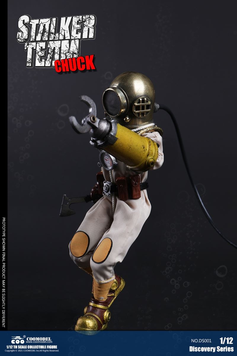 Discovery-Sneak Team. Chuck, Sam, Walson (Bronze Edition/Color Edition) 1/12