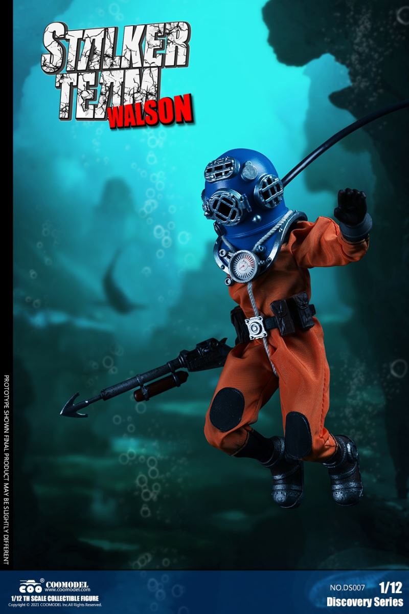 Discovery-Sneak Team. Chuck, Sam, Walson (Bronze Edition/Color Edition) 1/12