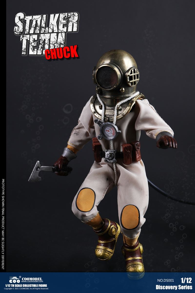 Discovery-Sneak Team. Chuck, Sam, Walson (Bronze Edition/Color Edition) 1/12