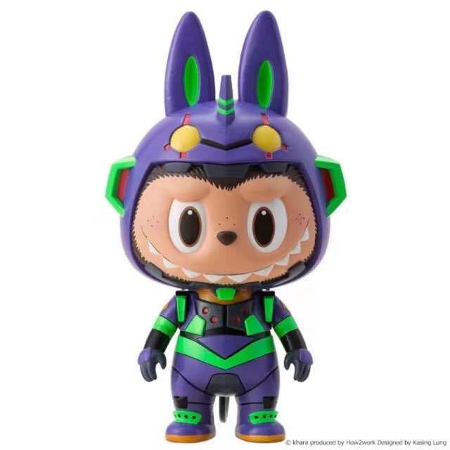 Emerald's first machine EVA Labubu Unit-01 Awakening Version