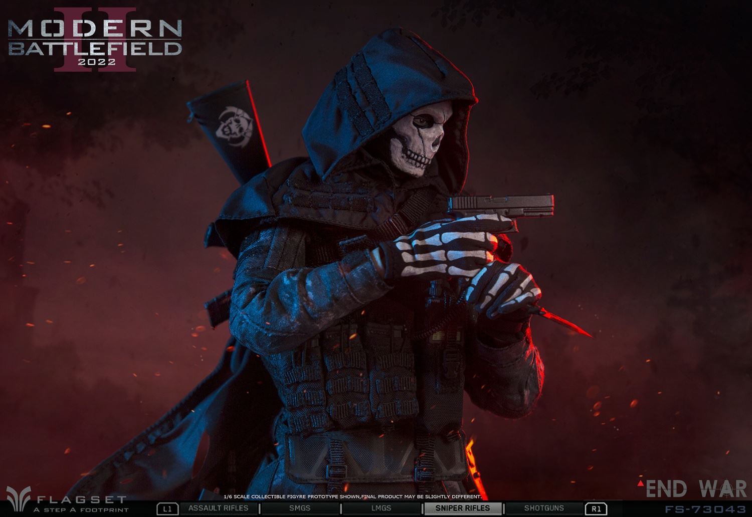 Doomsday War Series END WAR Grim Reaper Squad-Ghost 2.0 1/6