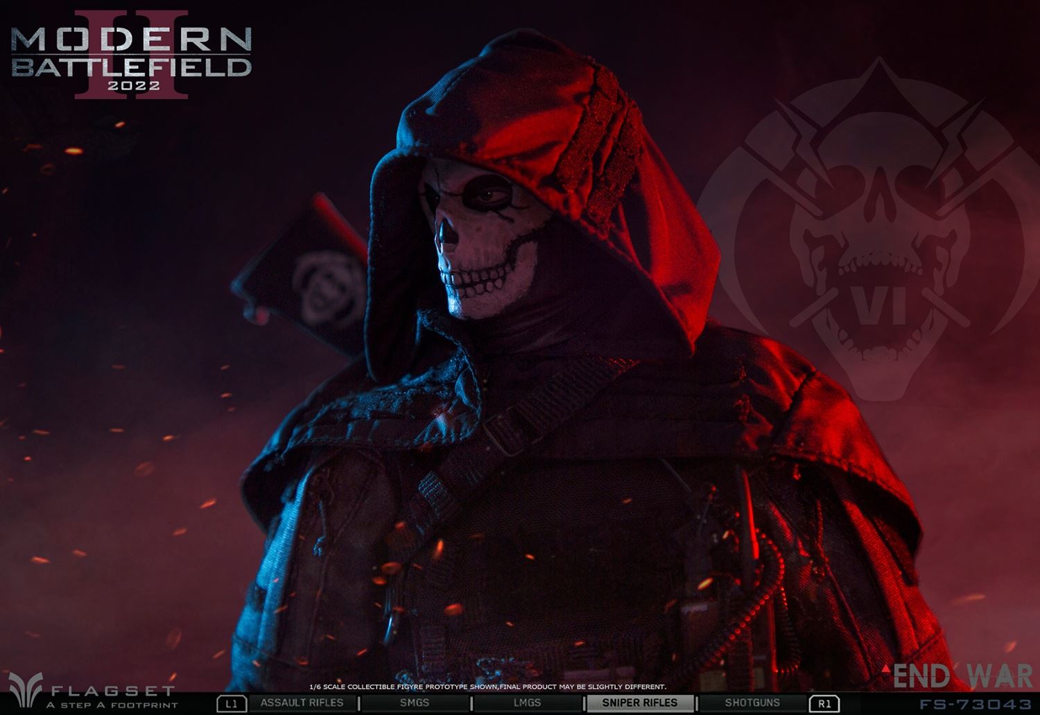Doomsday War Series END WAR Grim Reaper Squad-Ghost 2.0 1/6