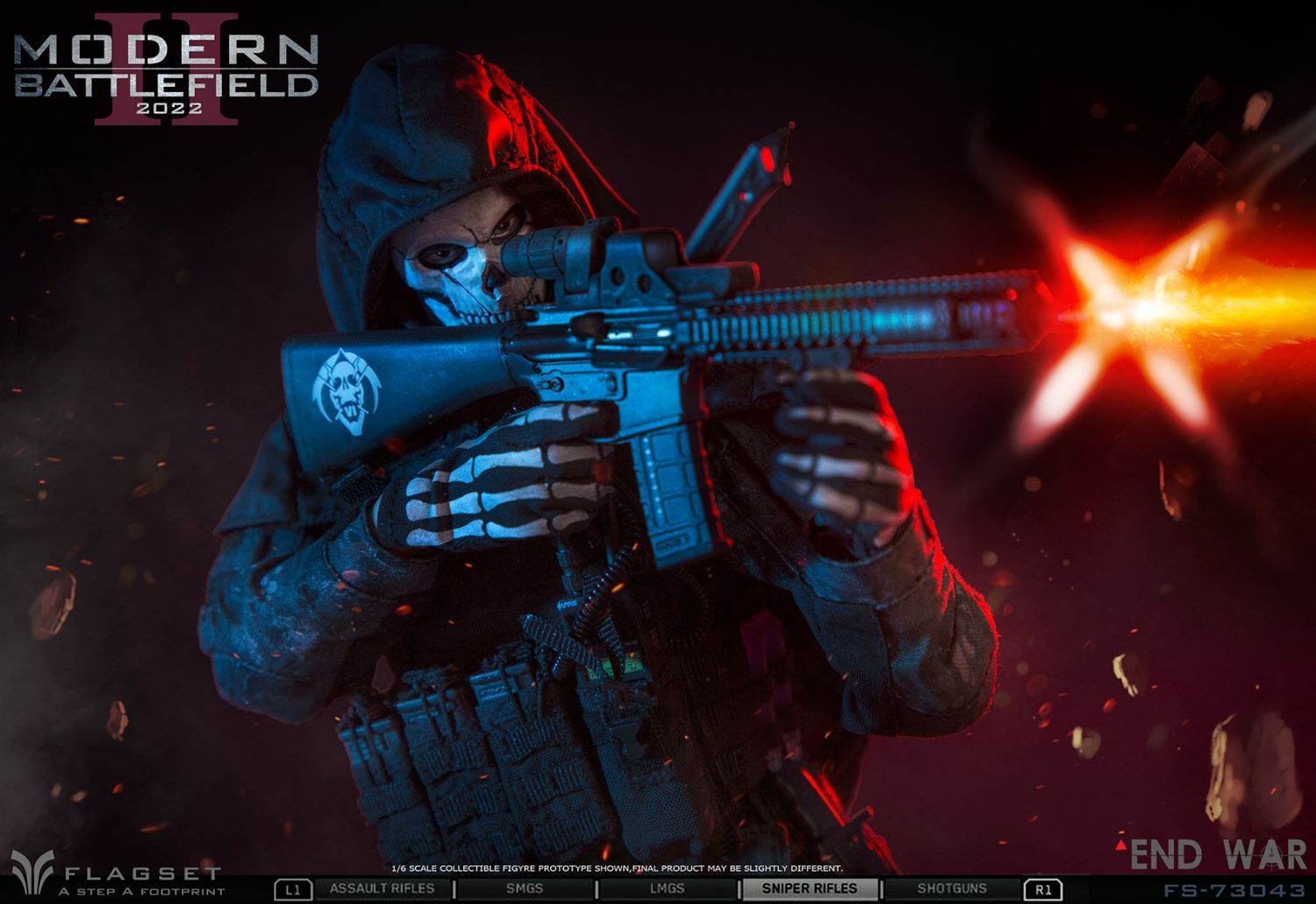 Doomsday War Series END WAR Grim Reaper Squad-Ghost 2.0 1/6