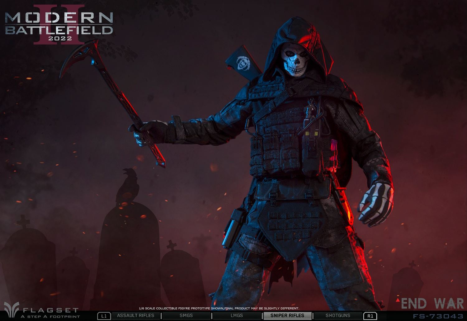 Doomsday War Series END WAR Grim Reaper Squad-Ghost 2.0 1/6