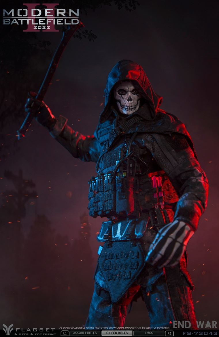 Doomsday War Series END WAR Grim Reaper Squad-Ghost 2.0 1/6