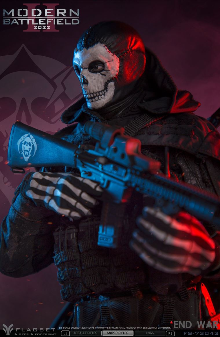 Doomsday War Series END WAR Grim Reaper Squad-Ghost 2.0 1/6