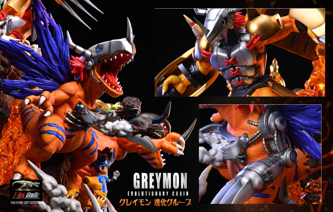 Greymon Evolution – Digimon