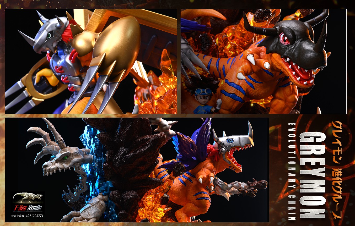 Greymon Evolution – Digimon